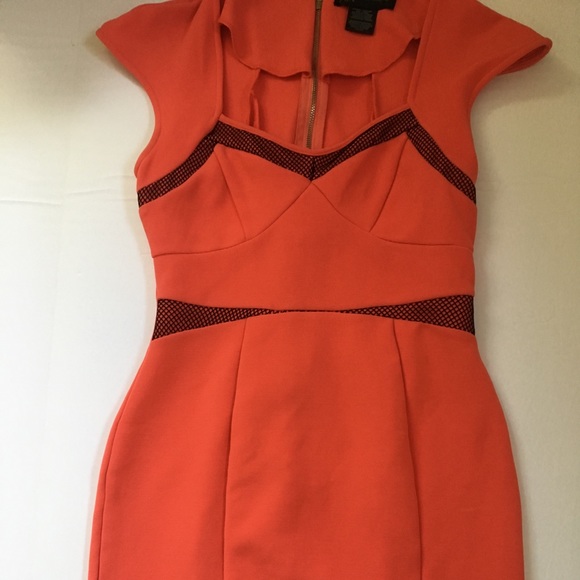 Coral Kardashian Kollection Dress- M - Picture 2 of 6
